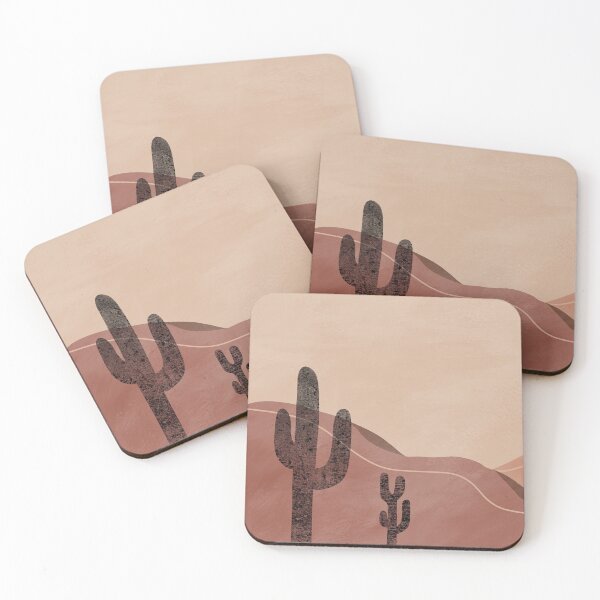 Item preview, Cactus Midwest Abstract Landscape 1 designed and sold by StudioArtNew.