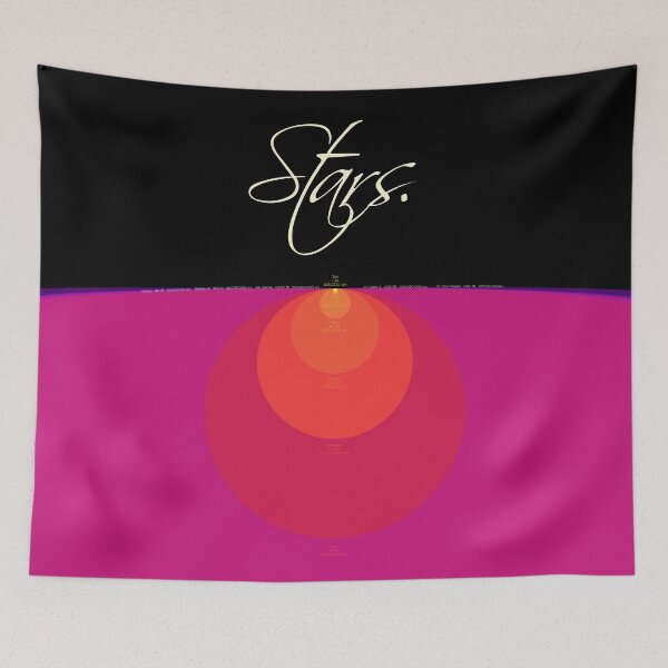 Item preview, Stars and Suns Size Comparison  designed and sold by jezkemp.