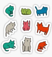 Cool Cats Sticker