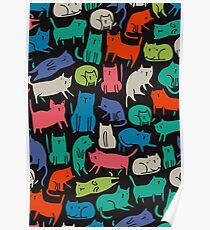 Cool Cats Poster