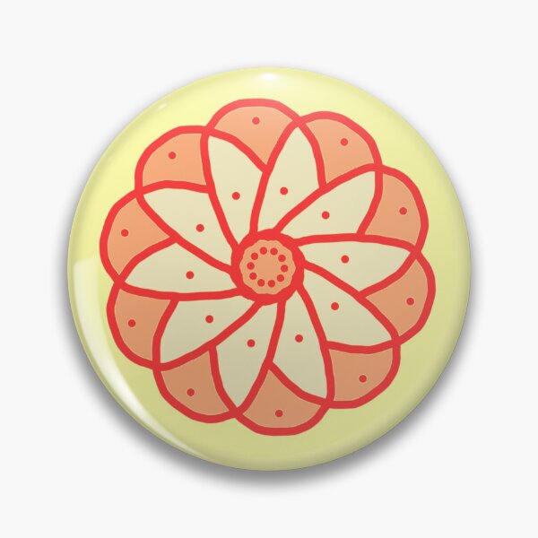 Item preview, Red illustrated flower NFT designed and sold by AurelsPrints.