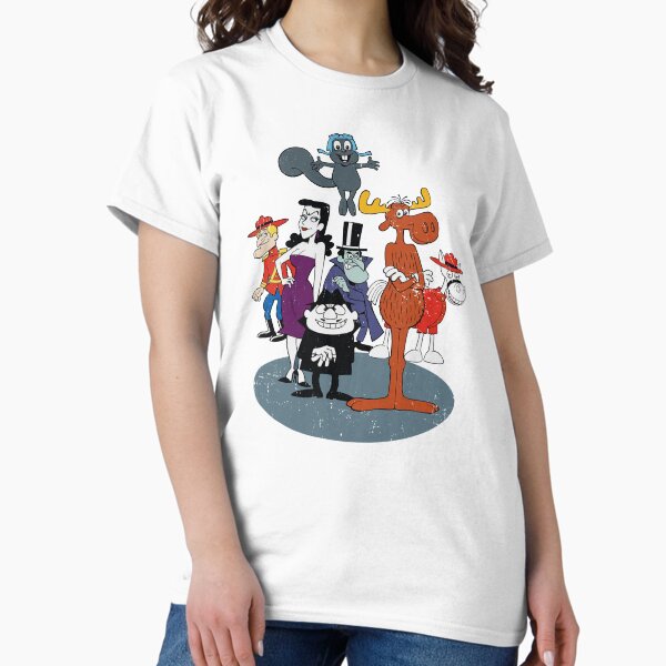 Rocky And Bullwinkle T-Shirts for Sale | Redbubble
