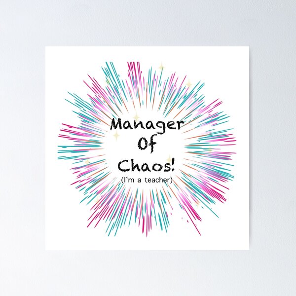 Item preview, Manager of chaos  designed and sold by snailfarmer22.