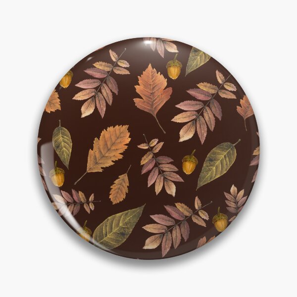 Item preview, Autumn Leaves and Acorns Pattern designed and sold by silviaol.