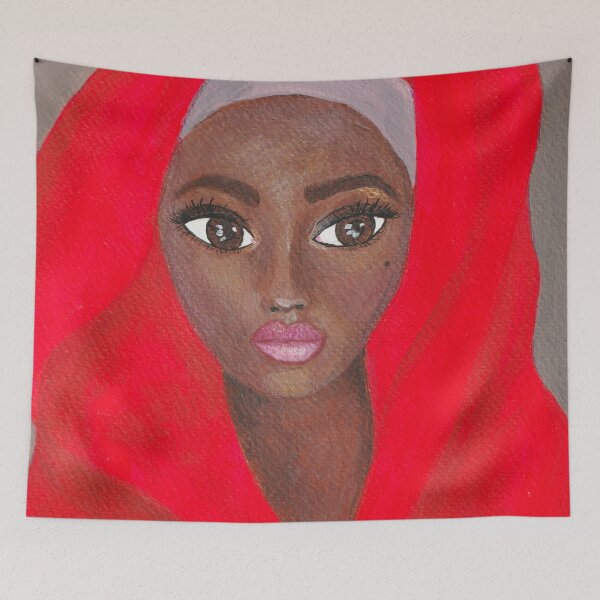 Item preview, "I am Love"- lady in red designed and sold by Undertheoaktree.