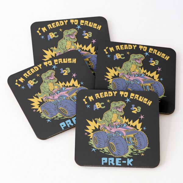 Item preview, I'm Ready To Crush Pre-K Dinosaur Back To School designed and sold by Echo Dusk.