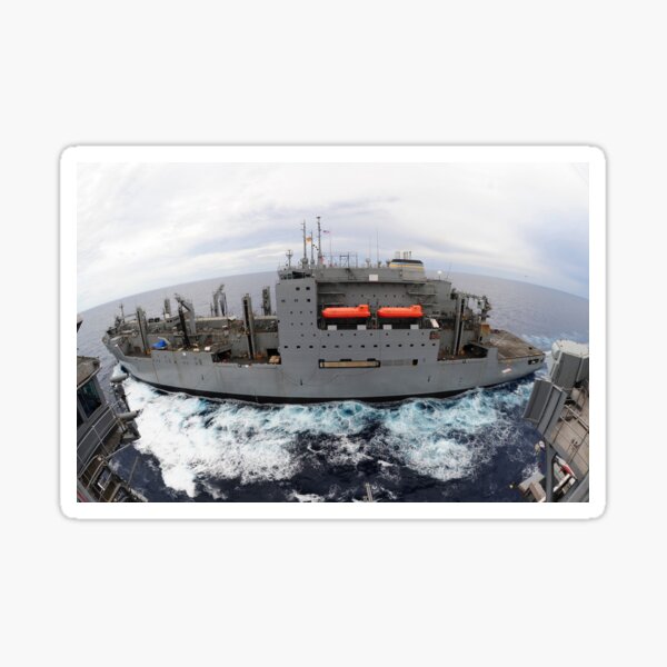 Item preview, STK105847M-Dry cargo and ammunition ship USNS Sacagawea. designed and sold by StocktrekImages.