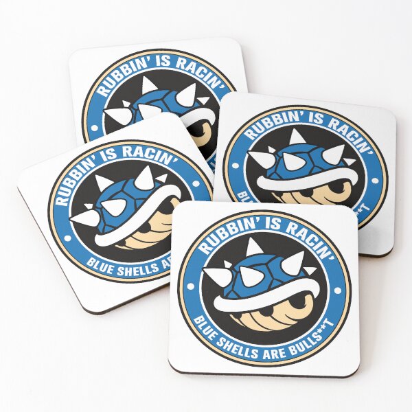 Item preview, Rubbin' is Racin' - Blue Shells are Bulls**t (Censored) designed and sold by NorCalWWR.