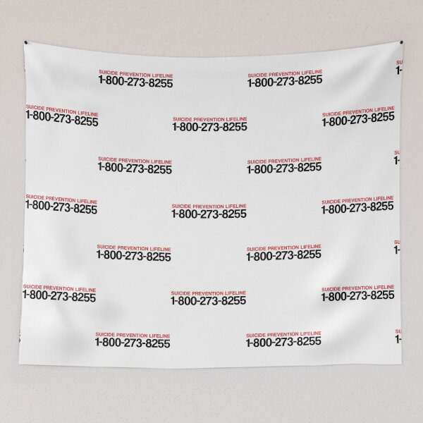 Item preview, National Suicide Prevention Lifeline   designed and sold by pureloveapparel.