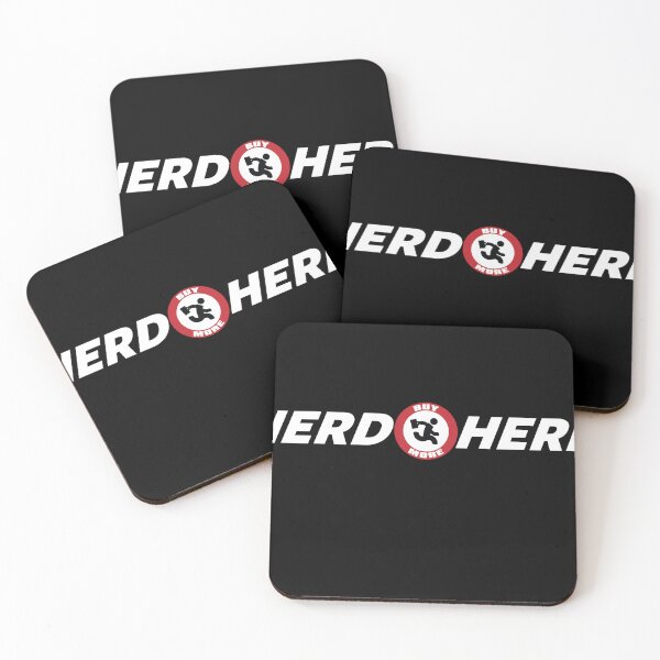 Item preview, Nerd Herd Logo White designed and sold by Gadgetmobile.