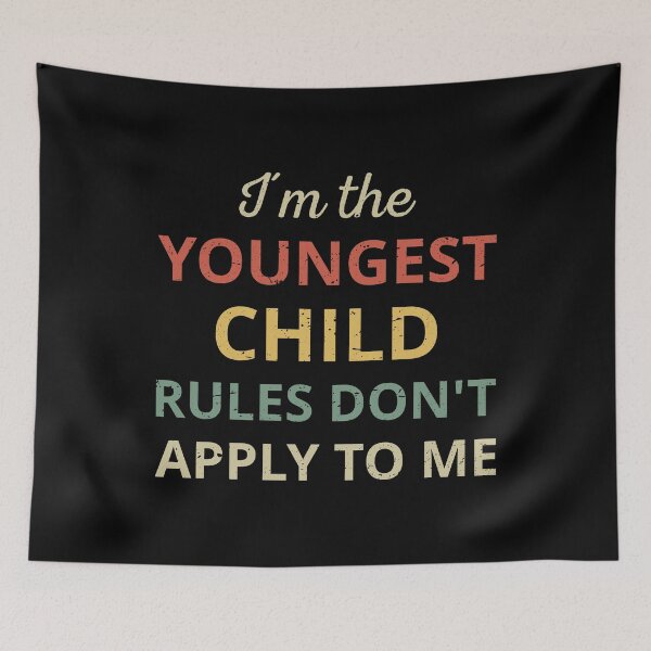 Item preview, Matching Siblings - Youngest Child Rules Don't Apply III designed and sold by Lemon Pepper.