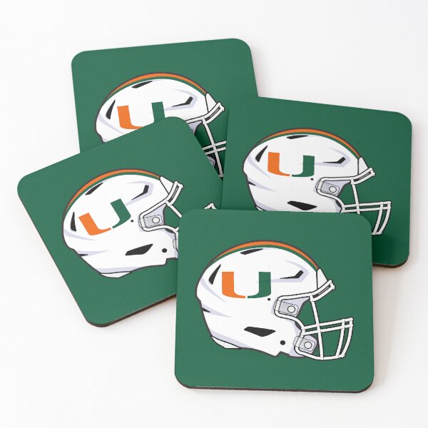 Item preview, University of Miami Florida Football Helmet designed and sold by bold-concepts.