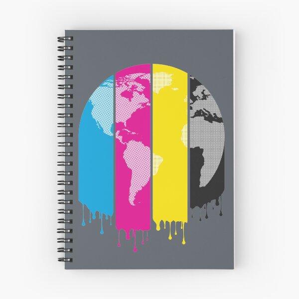 Aperçu de l'œuvre 4 couleurs peindre notre monde créée et vendue par ChunkyDesign.