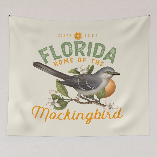 Item preview, Florida Home Of The Mockingbird designed and sold by MarkusShirts.