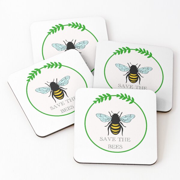 Item preview, Save the bees designed and sold by MirandaPandaBoo.