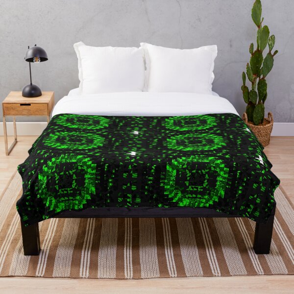 Artikelvorschau, Spiralförmiges pixeliges Gamer-Muster entworfen und verkauft von Boztik-Designs.