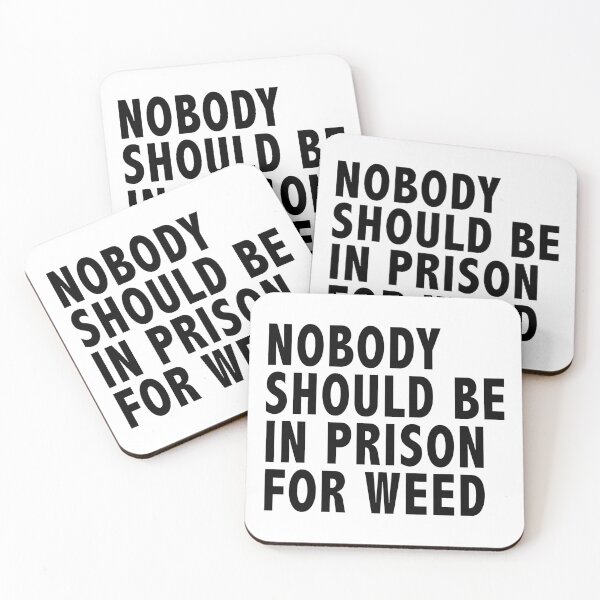 Item preview, Nobody Should Be In Prison For Weed designed and sold by ZimbomDesigner.