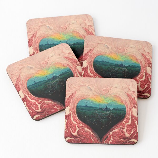 Item preview, Pink Floyd / Vincent Van Gogh - Atom Heart Mother 3 designed and sold by ErotemeArt.