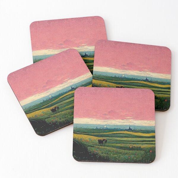 Item preview, Pink Floyd / Vincent Van Gogh - Atom Heart Mother 1 designed and sold by ErotemeArt.