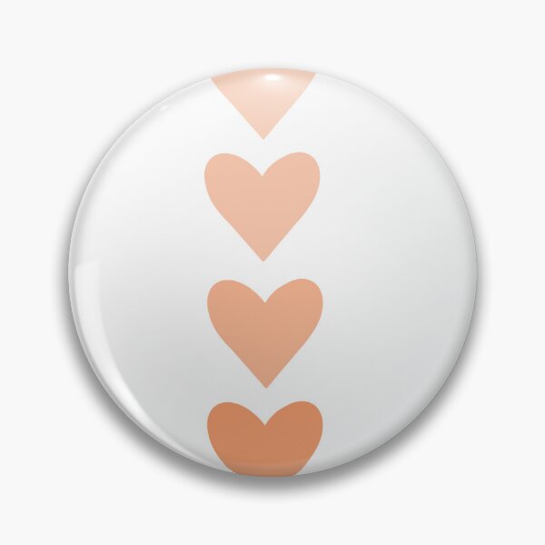 Item preview, Ombré orange Heart designed and sold by Erin Drazdzinski.
