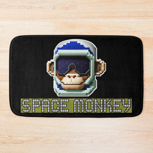 Item preview, 8 bit retro space monkey designed and sold by AllLeftSides42.