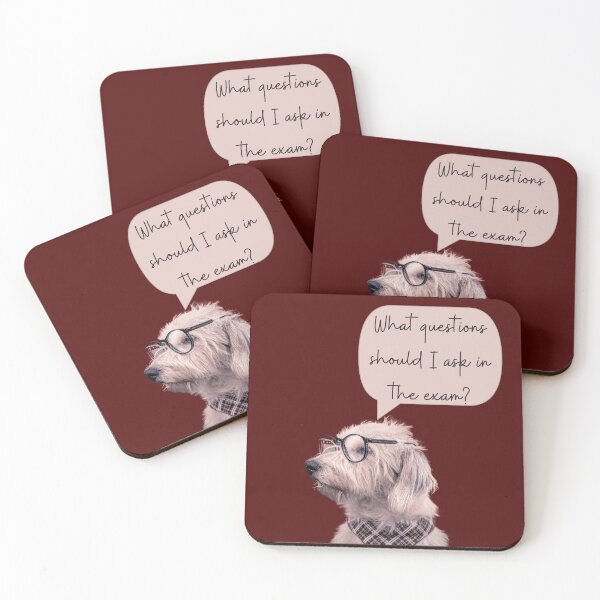 Item preview, Dog Professor Thinks About Exam Questions To Ask Funny Design designed and sold by Thonja.