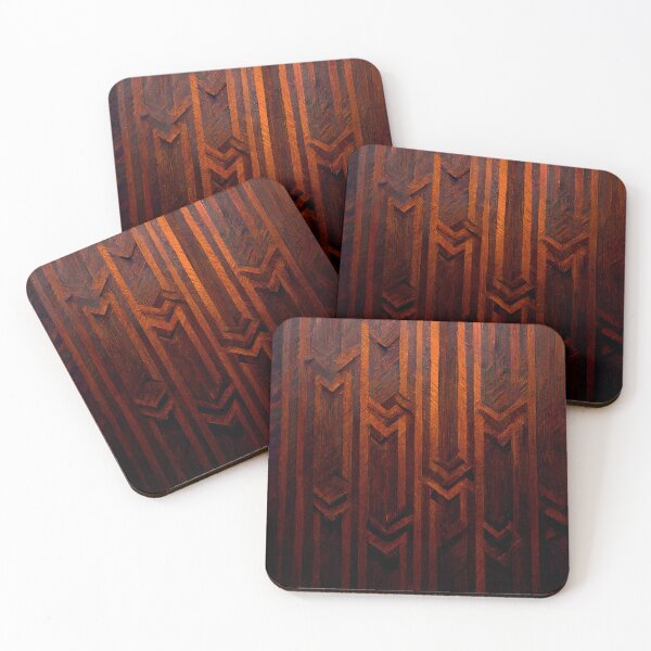 Item preview, Dark Mahogany Lumber Wood Texture Pattern designed and sold by MythicPrompts.