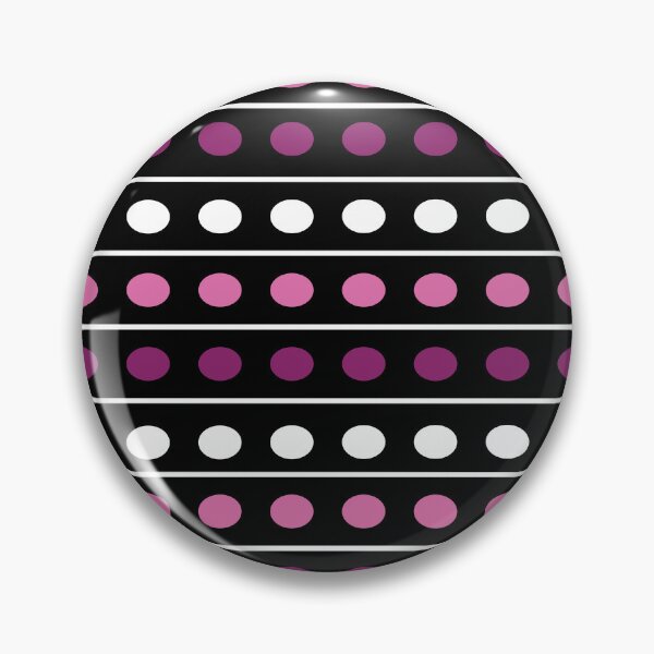 Item preview, Circles Pink Purple White Stripes Black Background designed and sold by ValeriesGallery.