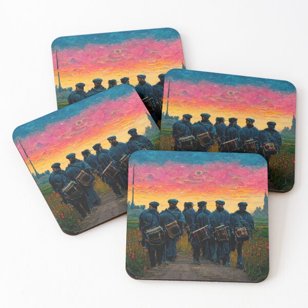 Item preview, Pink Floyd / Vincent Van Gogh - The Piper At The Gates Of Dawn 2 designed and sold by ErotemeArt.