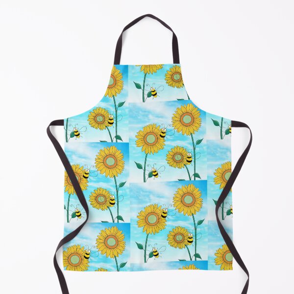 Item preview, Springtime With Sunflowers and Bees. designed and sold by Belknap.