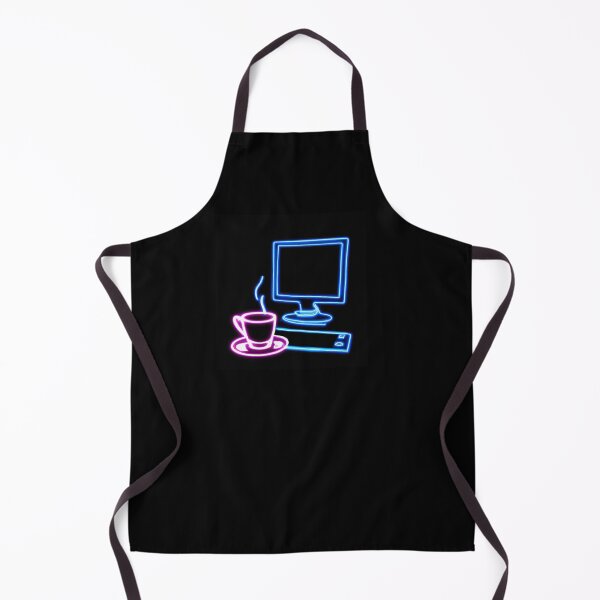 Item preview, Neon Dream Computers and Coffee designed and sold by Nicheek.