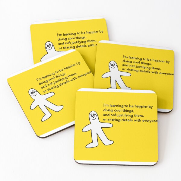 Item preview, Learning to be Happy designed and sold by angrystickergal.
