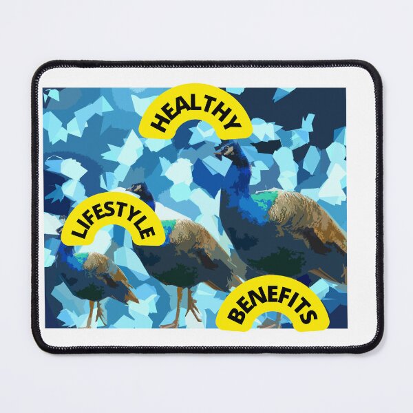 Item preview, HEALTHY LIFESTYLE BENEFITS designed and sold by VividThreadsDesignStudio.