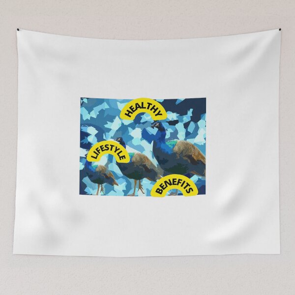Item preview, HEALTHY LIFESTYLE BENEFITS designed and sold by VividThreadsDesignStudio.