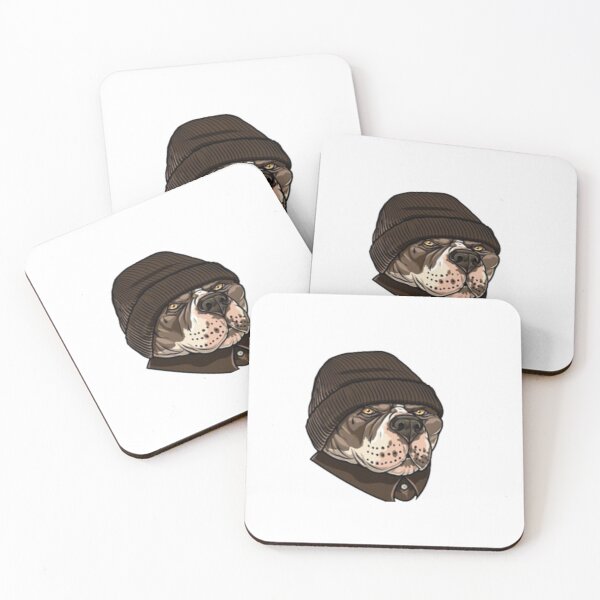 Item preview, American Bully Dog Stylish Animal Art Paint designed and sold by Stevenobinsun.