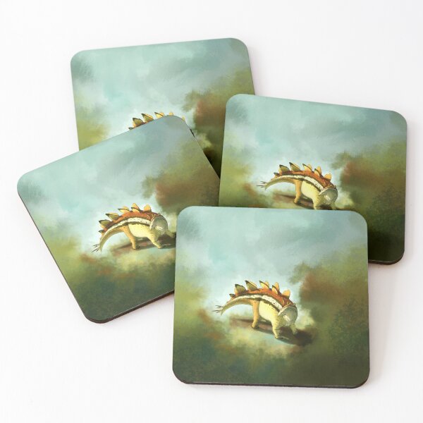 Item preview, Stegosaurus Portrait designed and sold by paleopetshop.