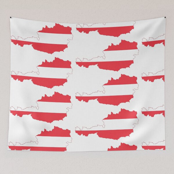 Item preview, Austria Flag Map designed and sold by jsj17.