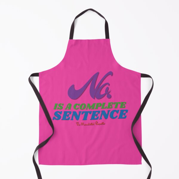 Item preview, No, is a Complete Sentence - Magenta designed and sold by TheReporter1.
