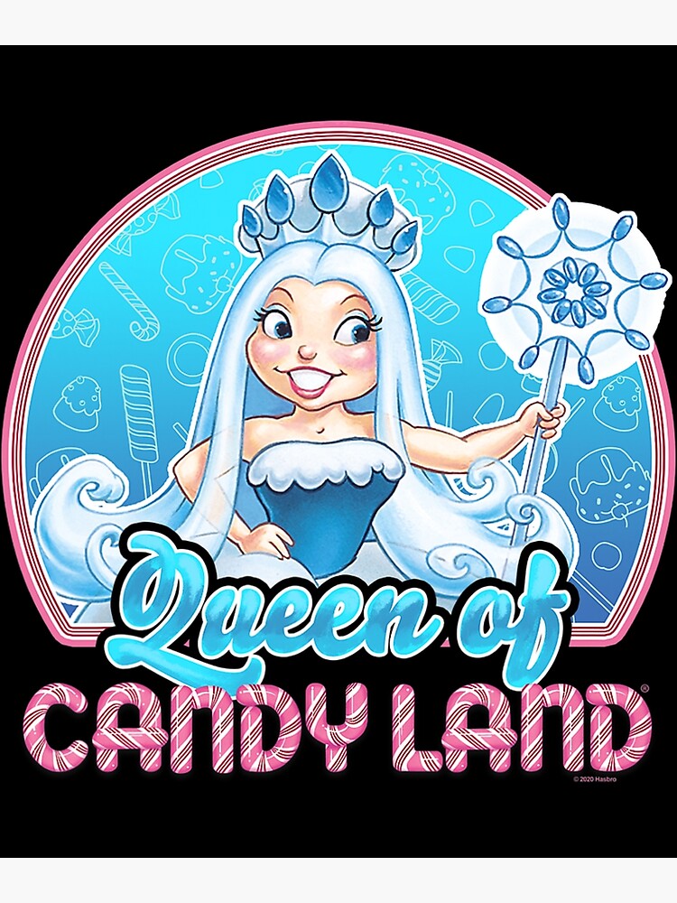 "Candy Land Queen Of Candy Land Portrait" Poster for Sale by