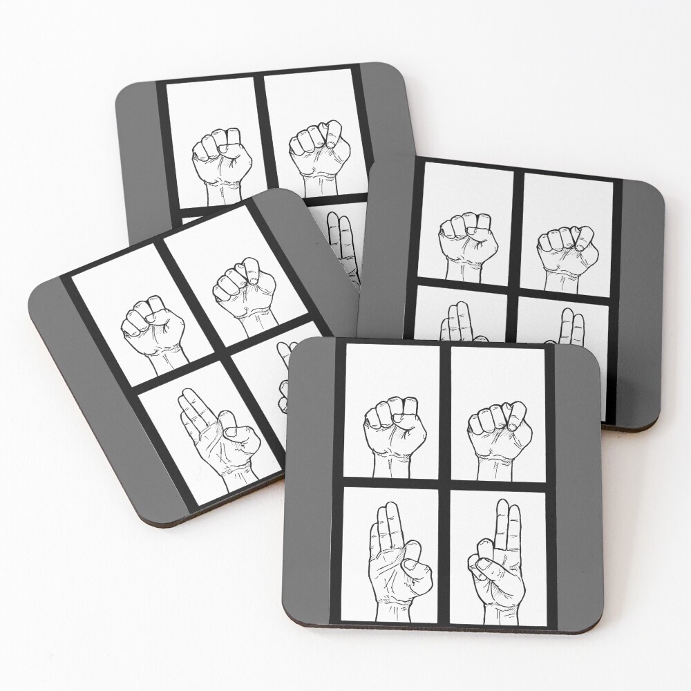 Item preview, Coasters (Set of 4) designed and sold by RazeRebuild.