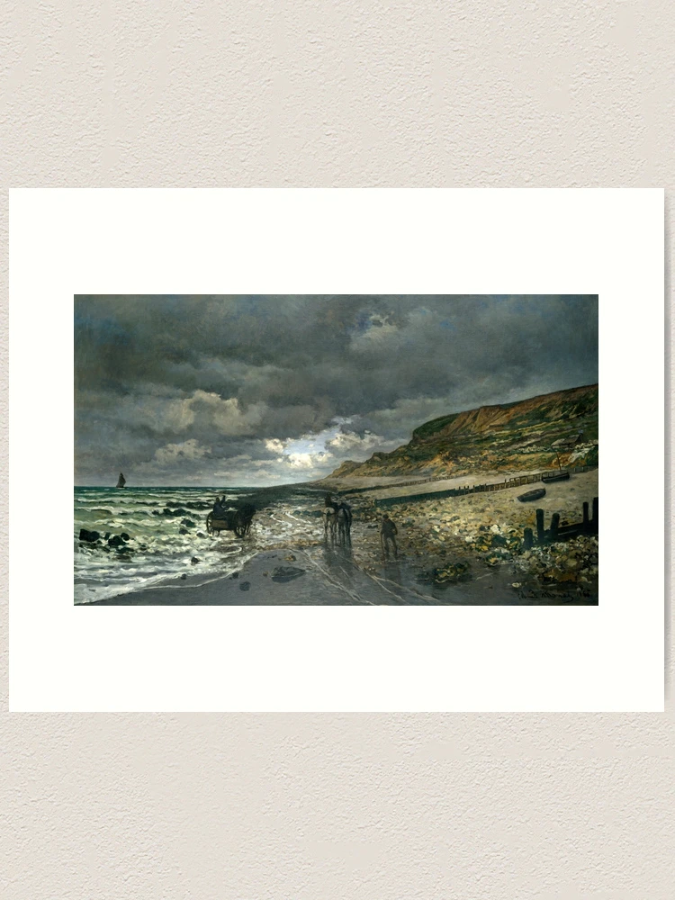 Monet - La Pointe de la Hève at Low Tide, 1865