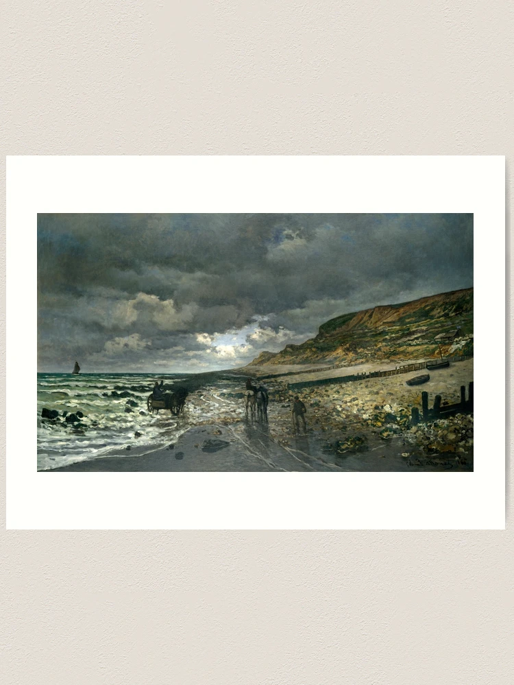 Monet - La Pointe de la Hève at Low Tide, 1865