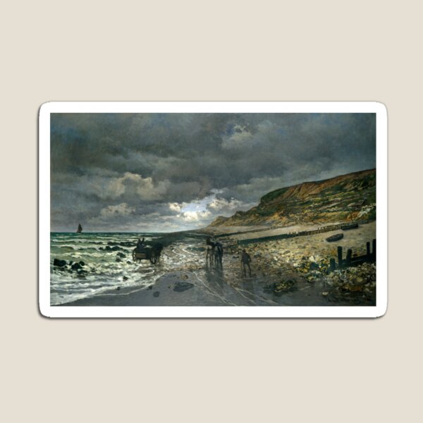 Monet - La Pointe de la Hève at Low Tide, 1865