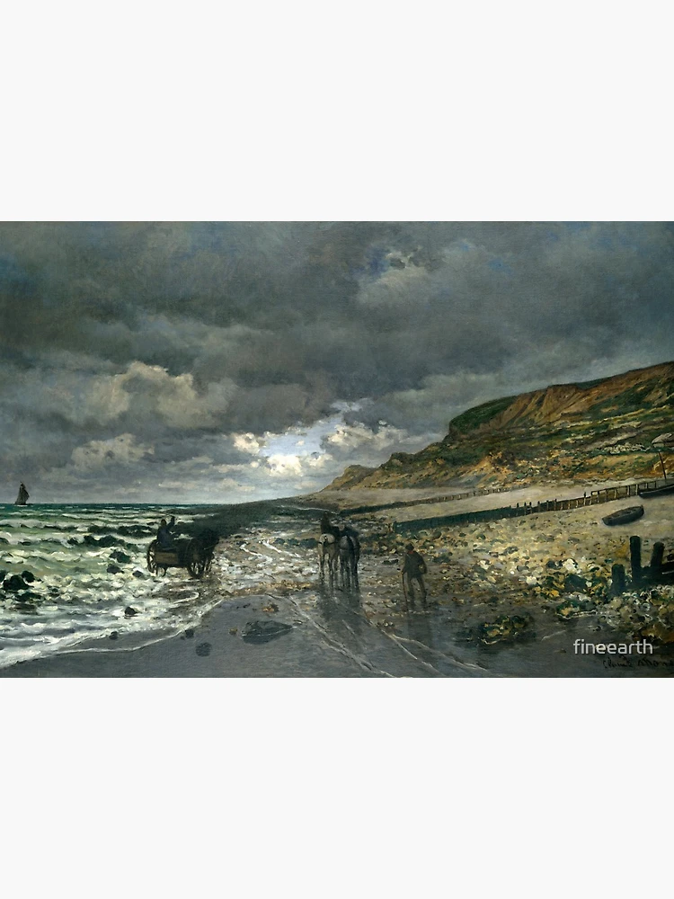 Monet - La Pointe de la Hève at Low Tide, 1865
