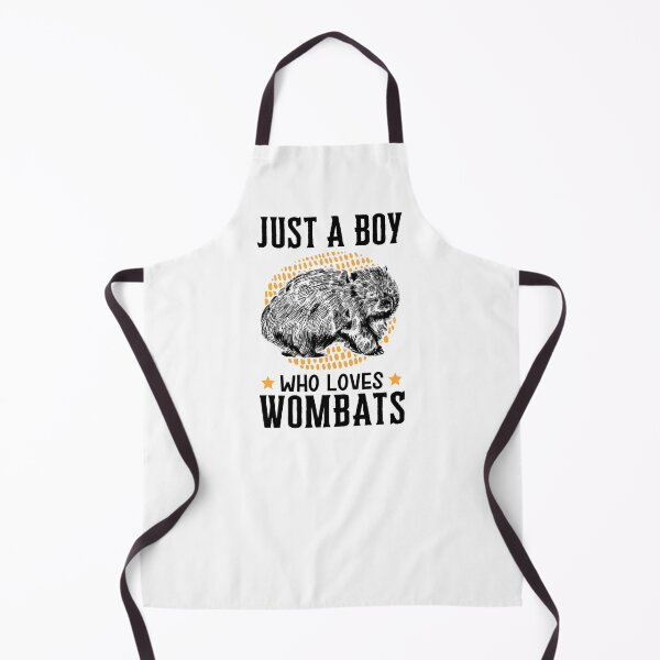 Item preview, Just a boy who loves wombats designed and sold by madgrfx.