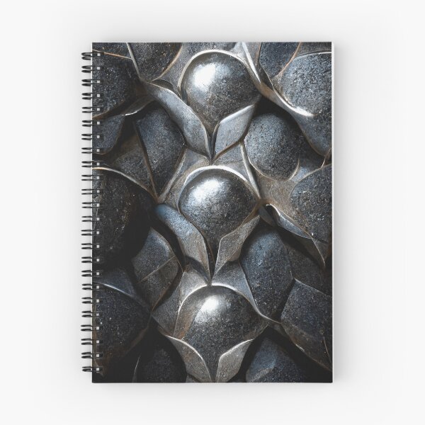 Item preview, Armored Metal Texture Iron Metallic Pattern designed and sold by MythicPrompts.