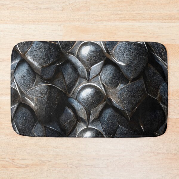 Item preview, Armored Metal Texture Iron Metallic Pattern designed and sold by MythicPrompts.