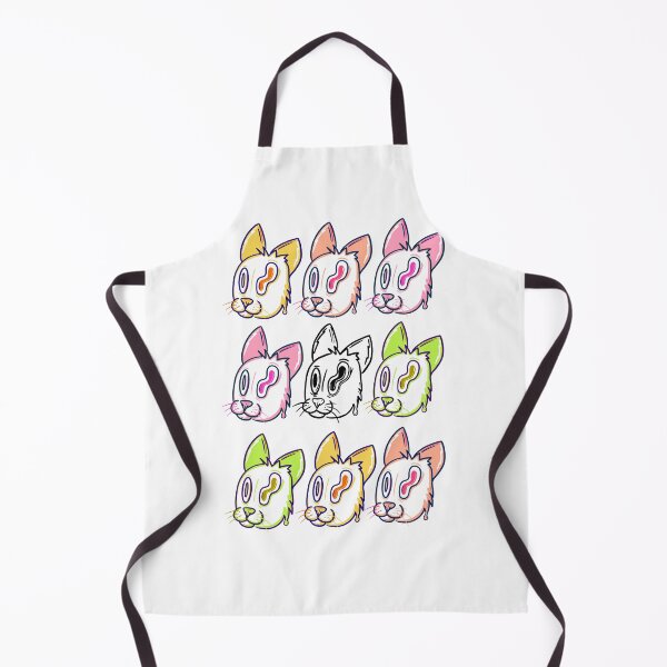 Item preview, Colourful Crazy cats designed and sold by Colonels Basement.