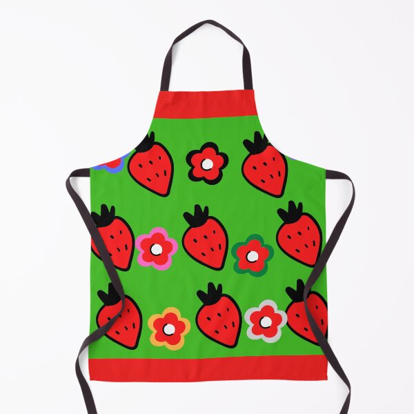 Item preview, strawberry and flower pattern designed and sold by mapacs100.