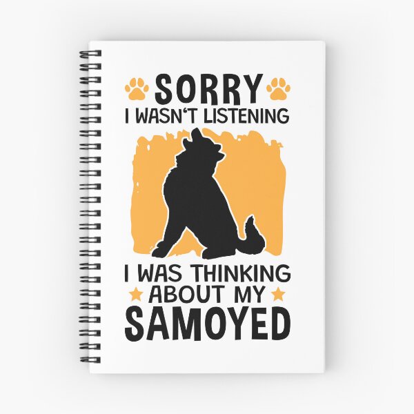 Item preview, Thought of Samoyed Nordic sled dog designed and sold by madgrfx.